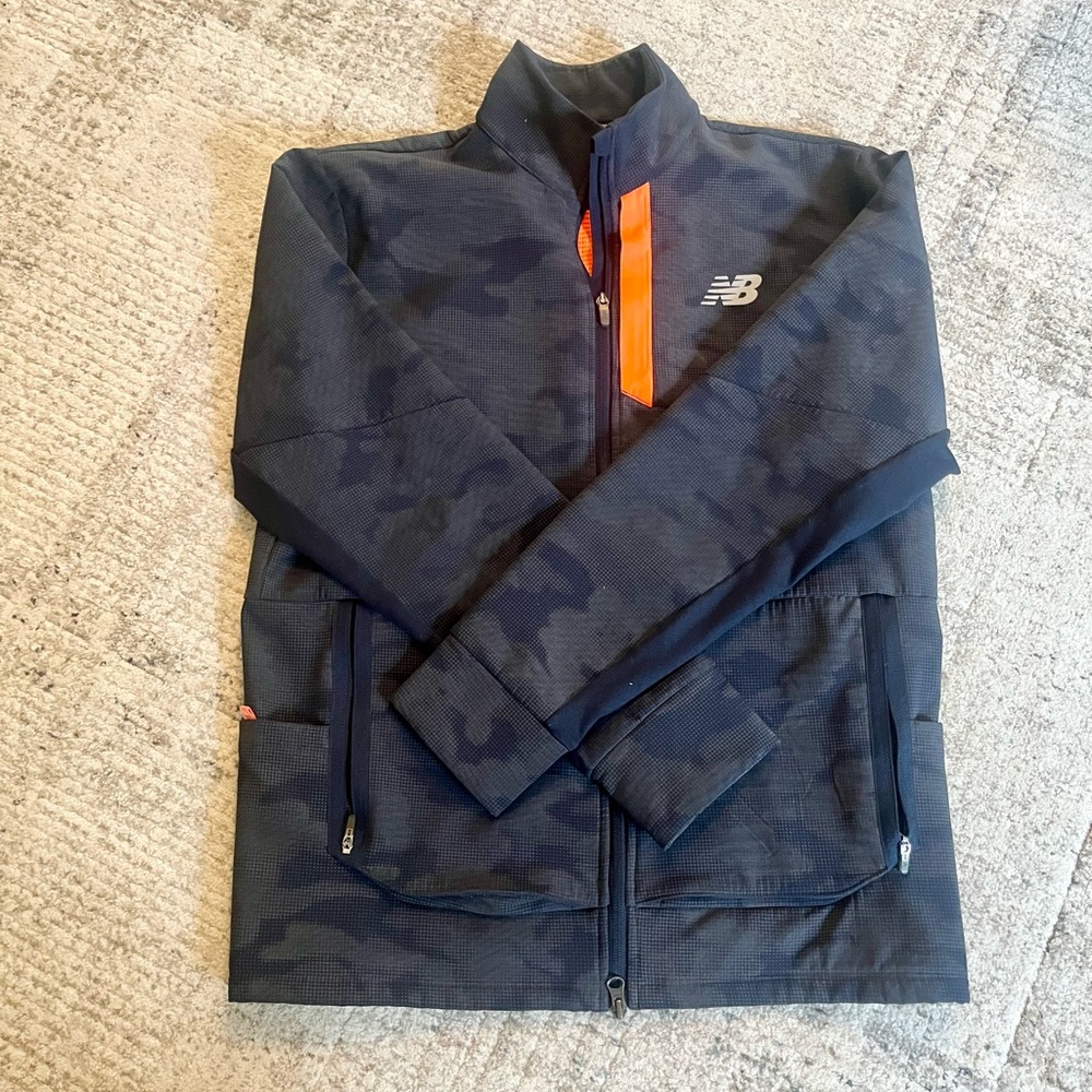 New Balance Black and Orange Jacket